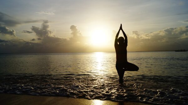 Yoga on the Beach in Djerba