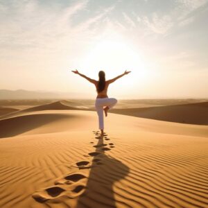 In the Sahara Desert